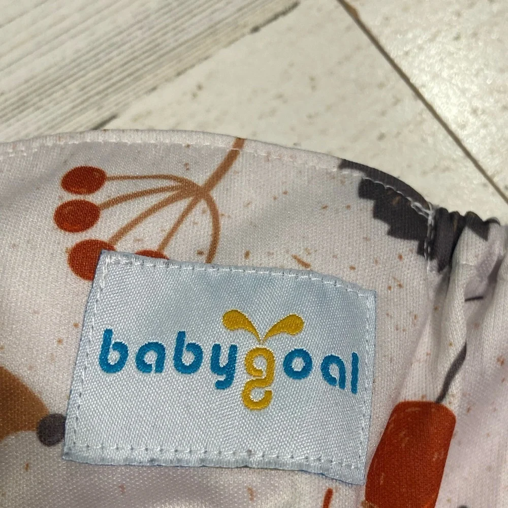 Baby Goal Autum Fall Pocket Cover Reusable Washable Diaper